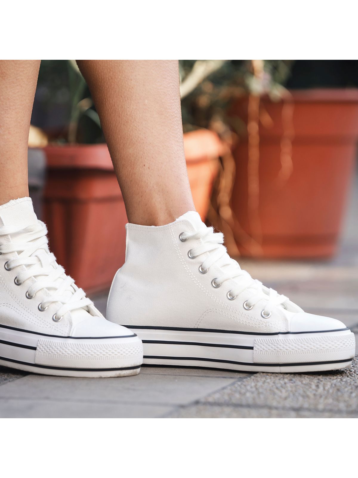 Zapatilla Mujer Agnes Blanco Azaleia