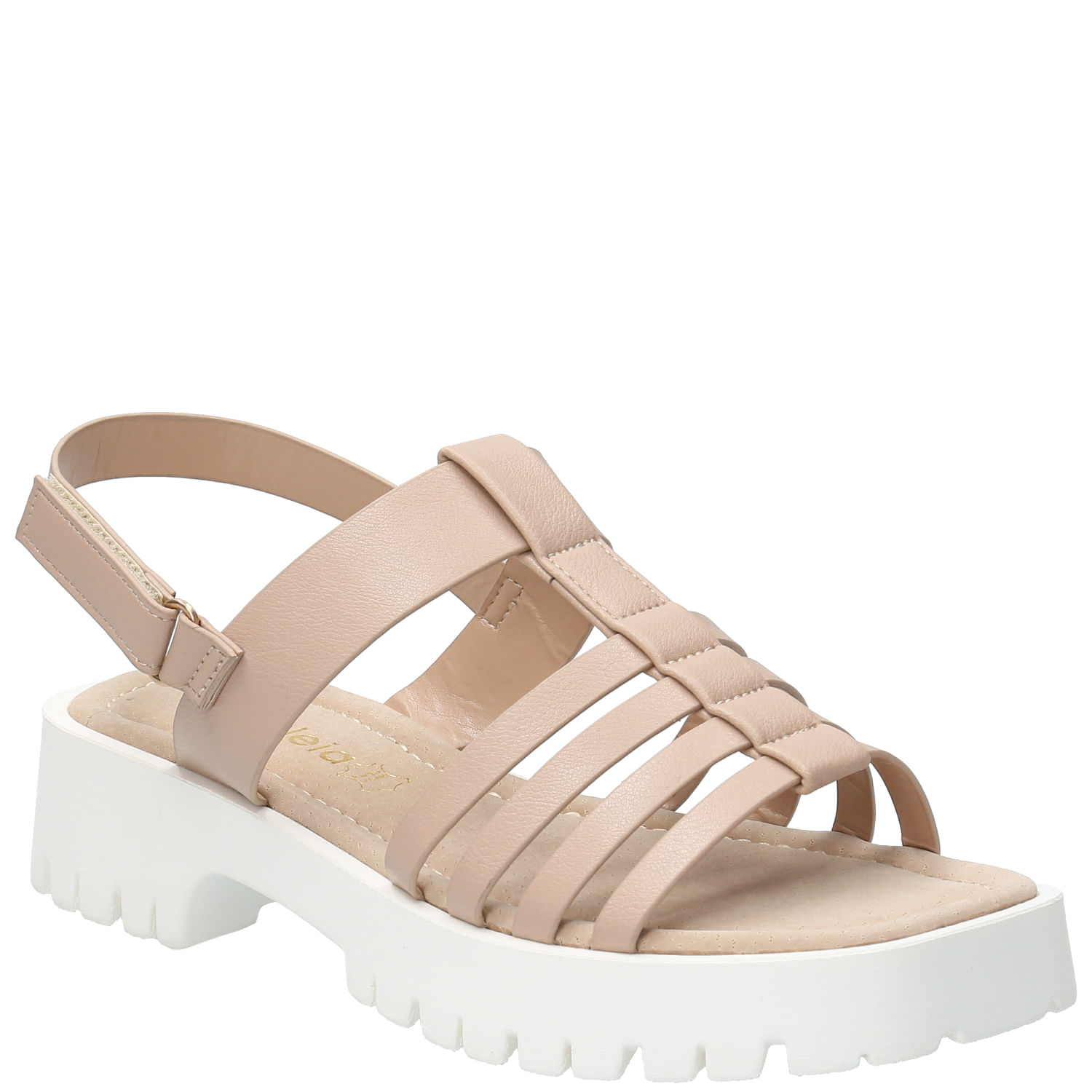 Sandalia Mujer Madelia Beige Azaleia