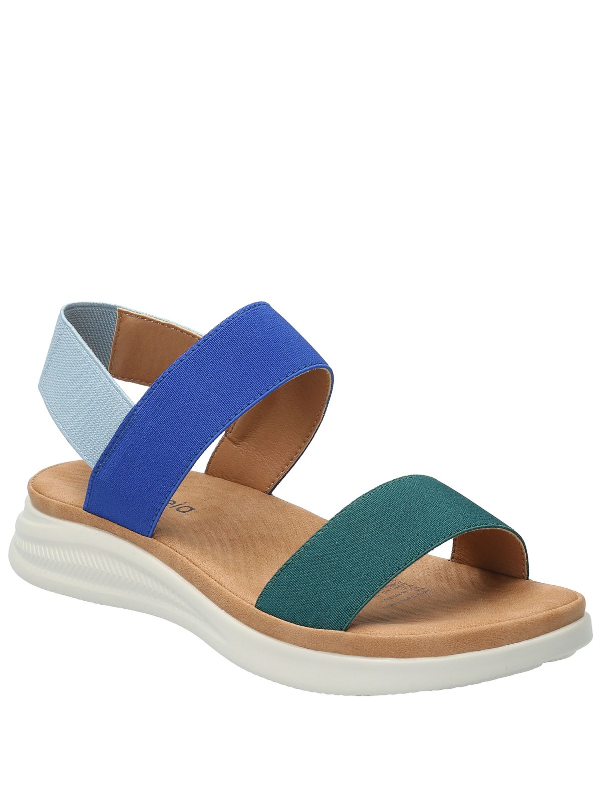 Sandalia Mujer Tabatha Azul Azaleia