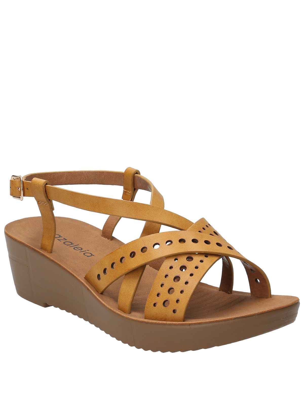 Sandalia Mujer Effie Mostaza Azaleia