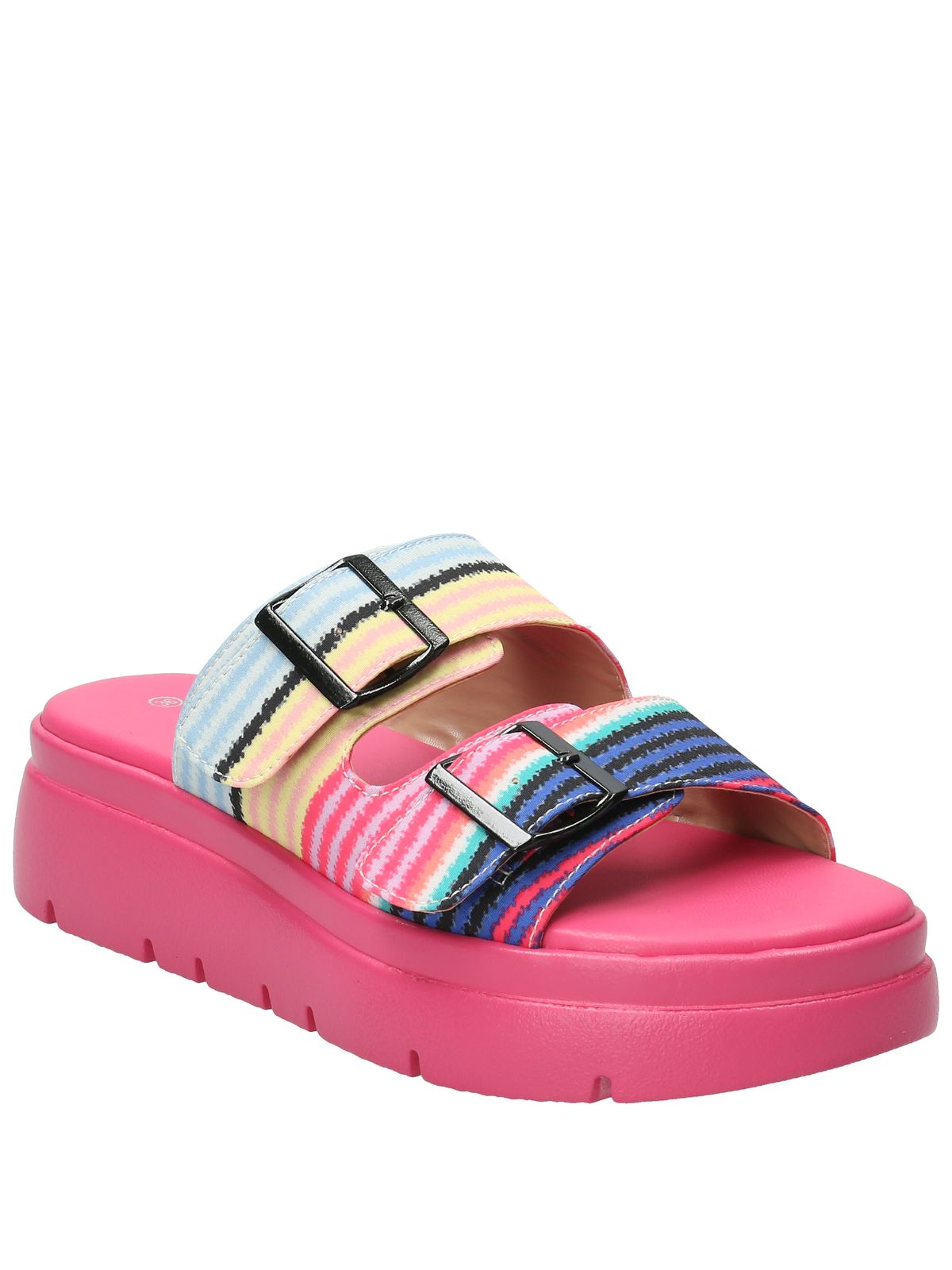 Sandalia Mujer Nora Rayas/Stripes Azaleia