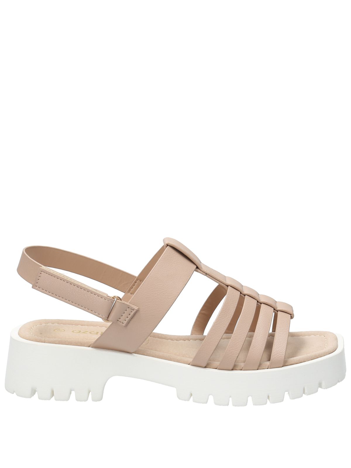 Sandalia Mujer Madelia Beige Azaleia