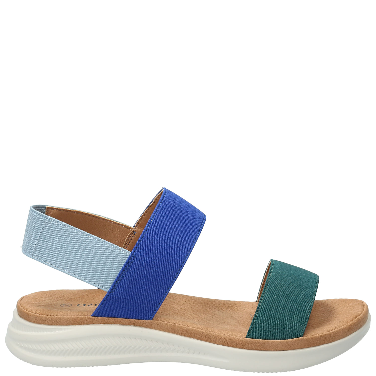 Sandalia azaleia 2024 papete velcro