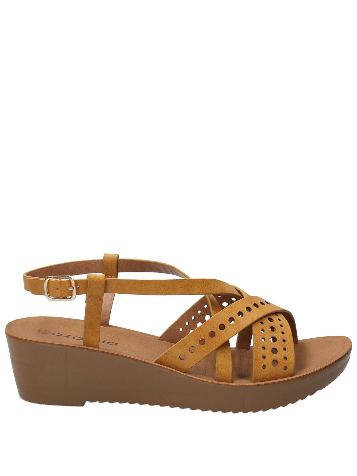 Sandalia Mujer Effie Mostaza Azaleia