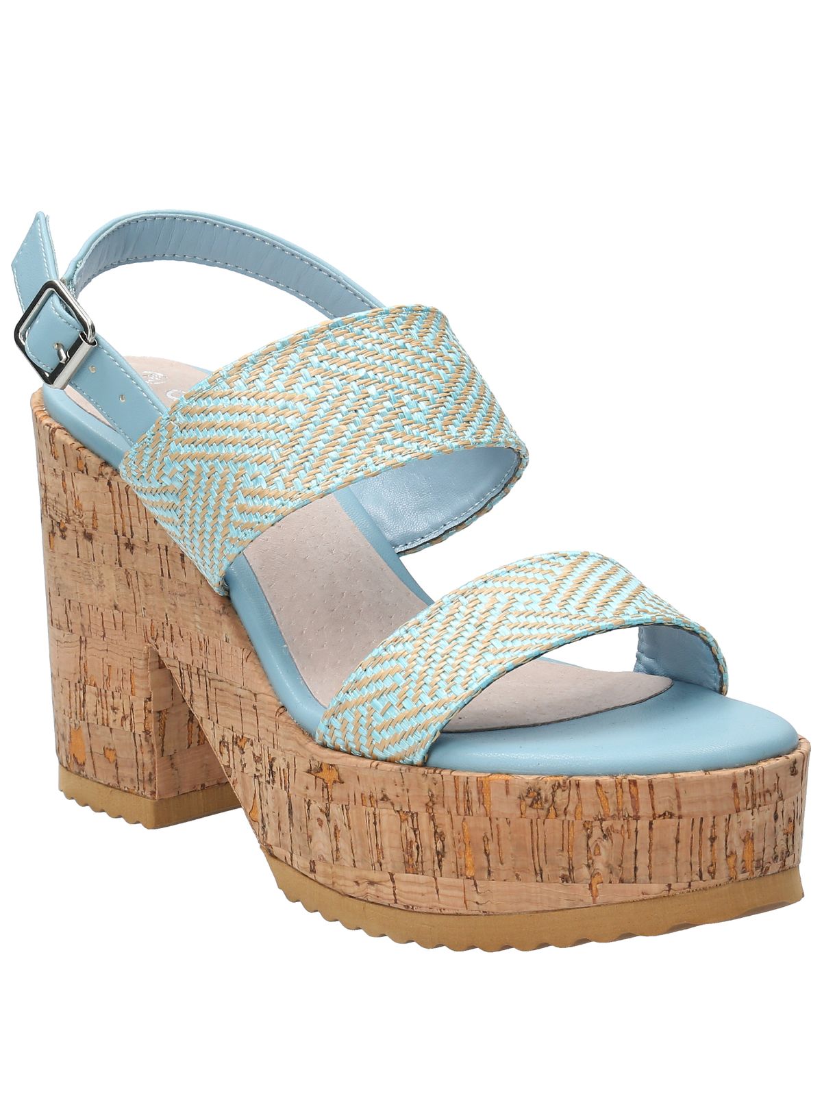 Sandalia Mujer Hatria Celeste Azaleia