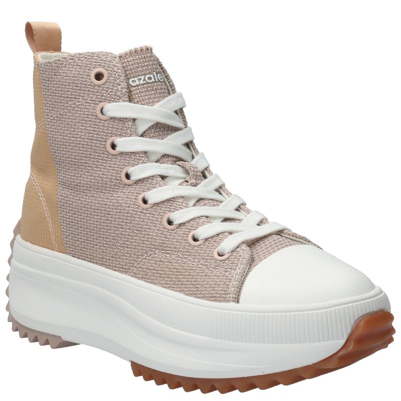 Zapatilla Mujer Lona Beige Azaleia-Azaleia Chile