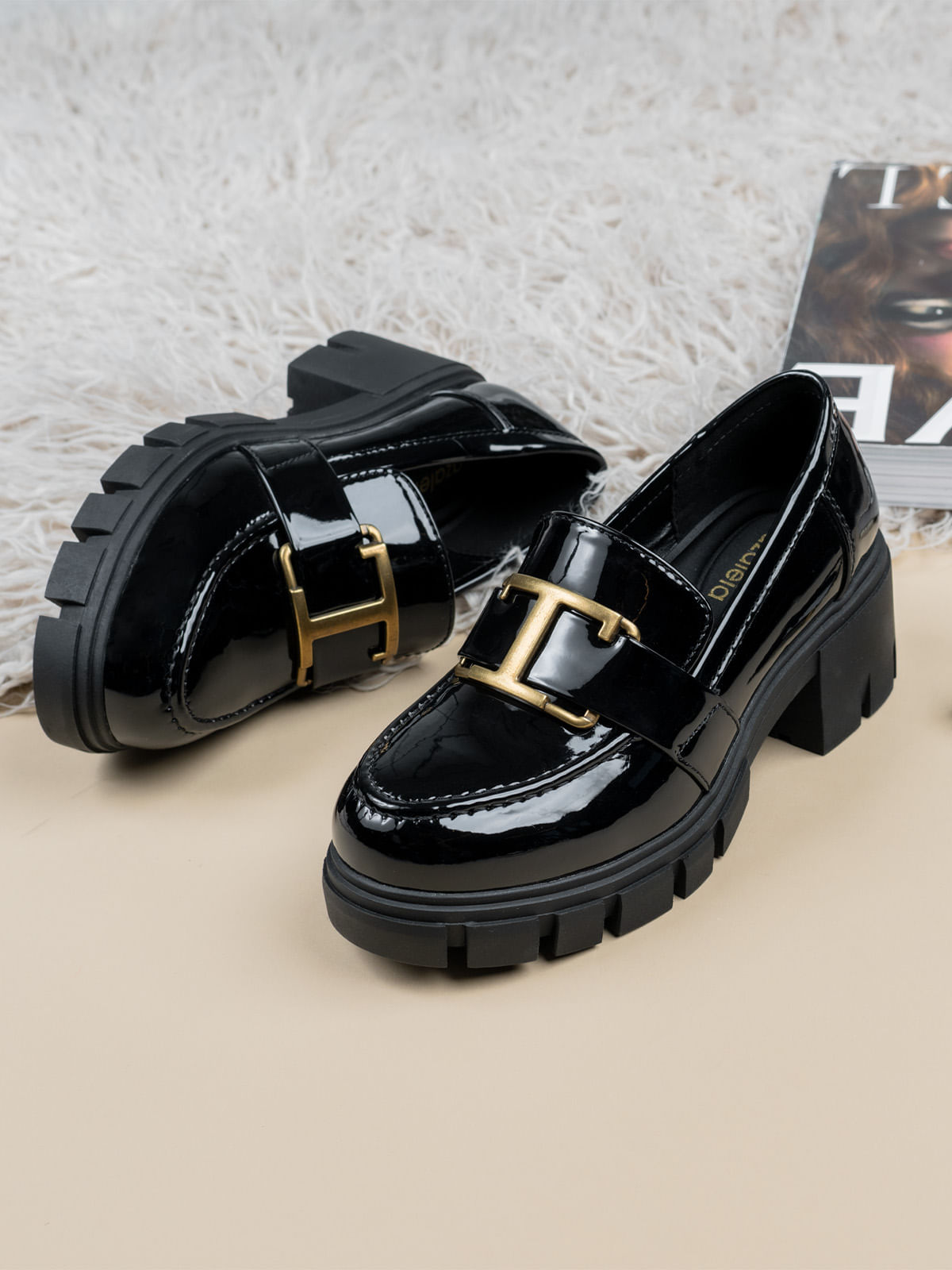 Zapato Mujer Alger Negro Azaleia