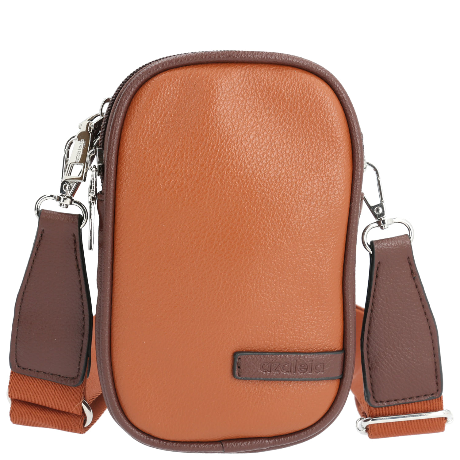 Crossbody Lennox cross Cognac Azaleia