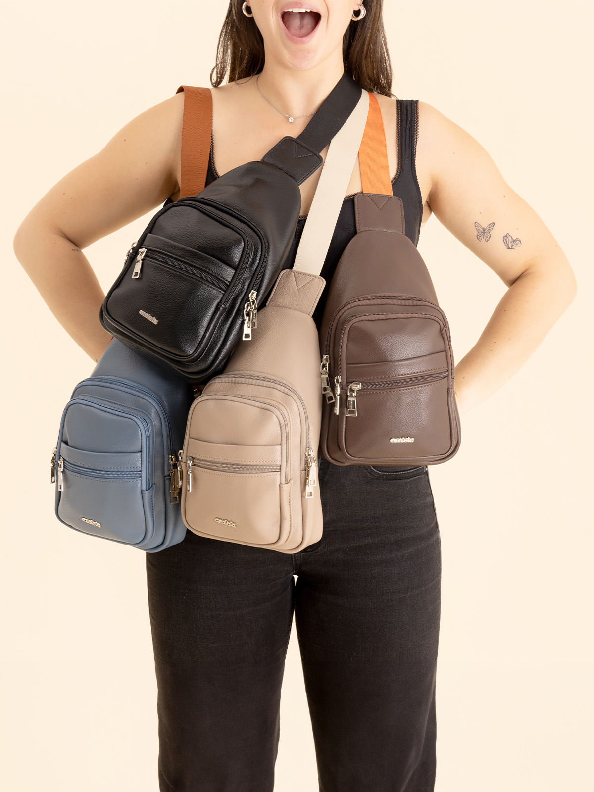 Crossbody Ingo cross Denim Azaleia