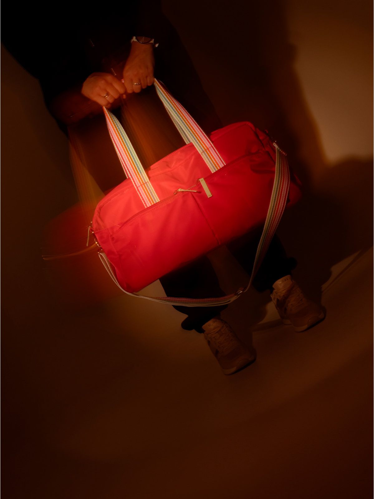 Cartera Caco Gym Bag Rosado Azaleia