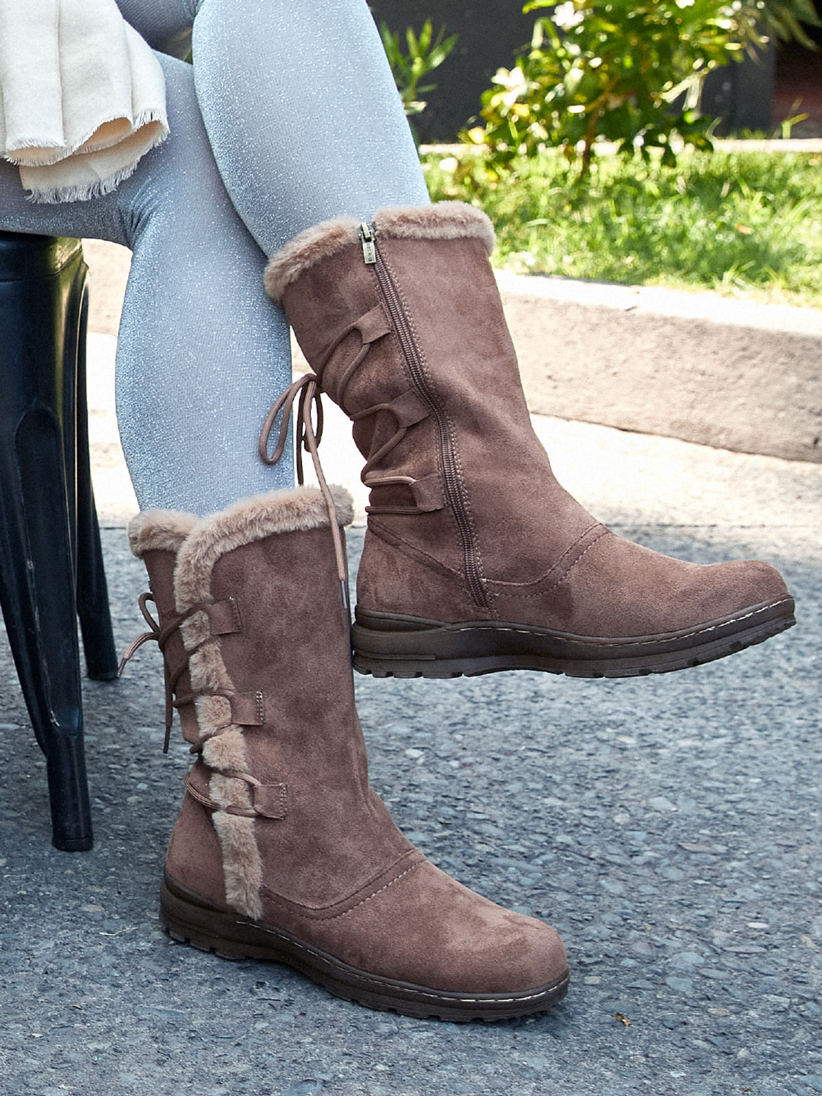 Bota Mujer Dasel Camel Azaleia
