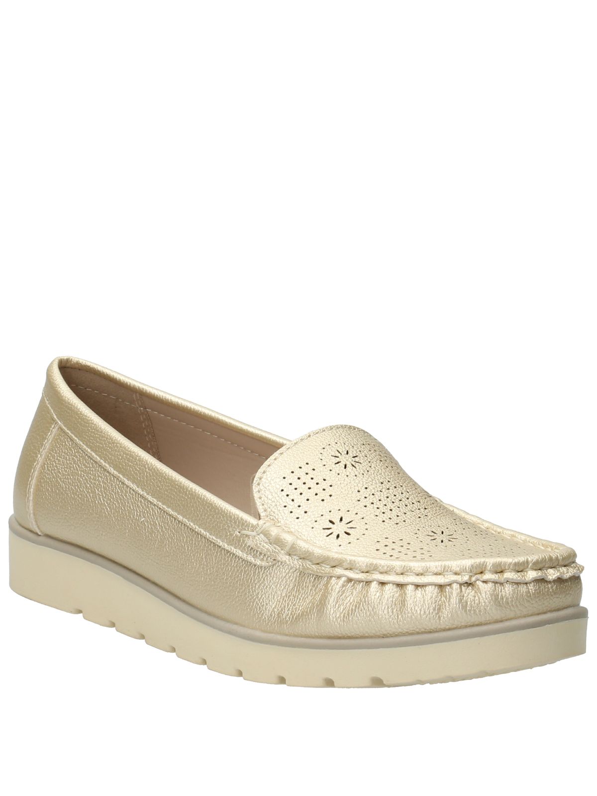 Mocasín Mujer Xandra Dorado Azaleia