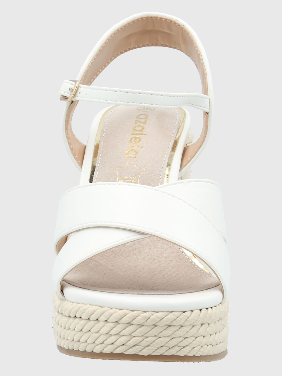 Sandalia Mujer Guido 3 Blanco Azaleia Sandalia Mujer Guido 3 Blanco Azaleia