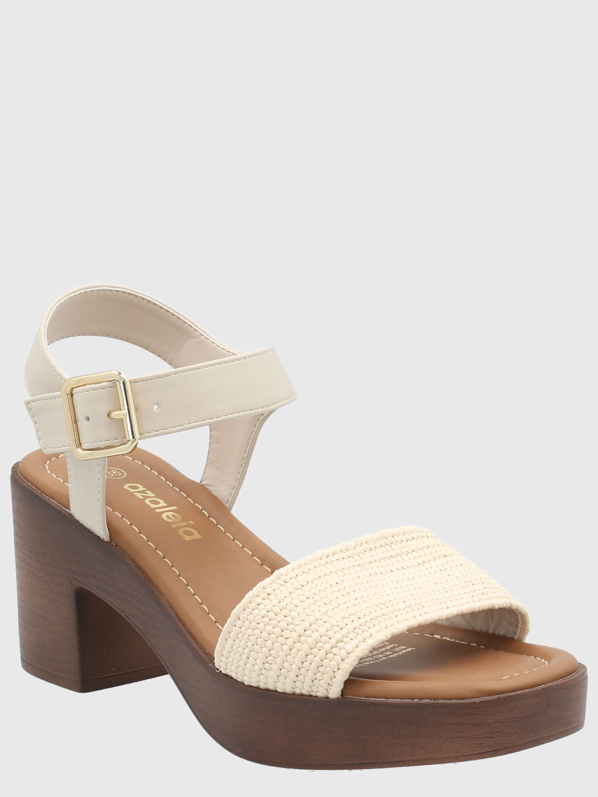 Sandalia Mujer Filippo Beige Azaleia