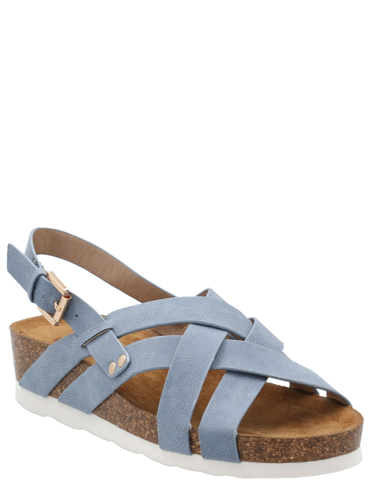 Sandalia Mujer Gennaro Denim Azaleia