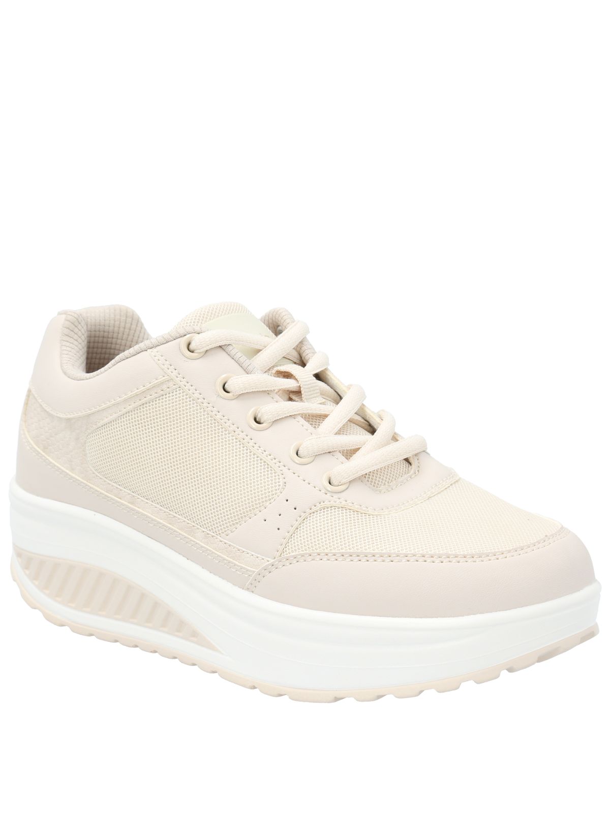 Zapatilla Mujer Coral Beige Azaleia