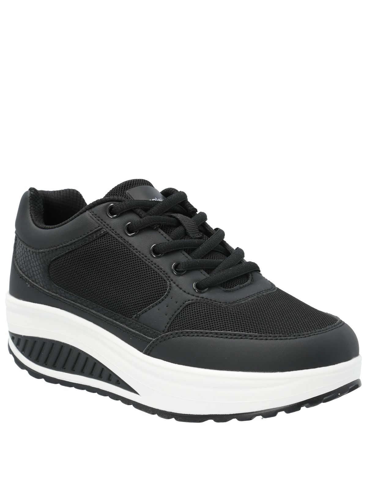 Zapatilla Mujer Coral Negro Azaleia