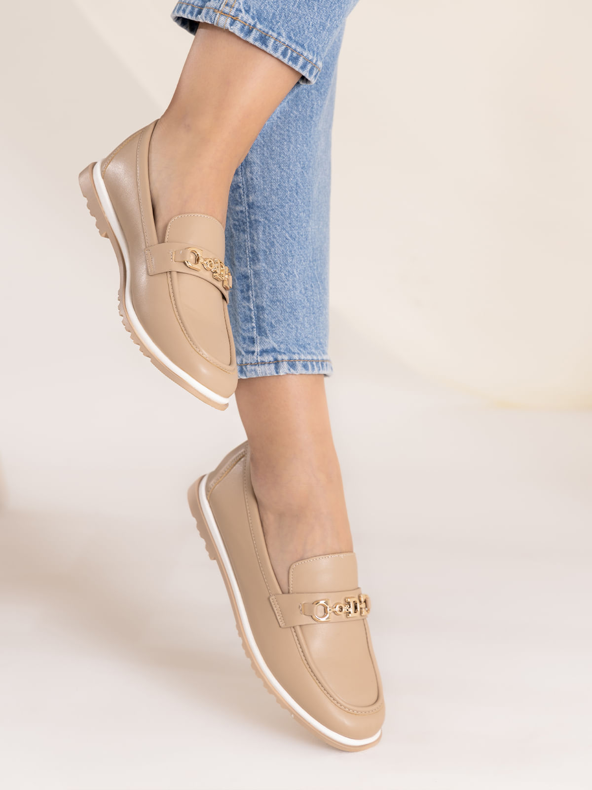 Zapato Mujer Alessi Beige Azaleia