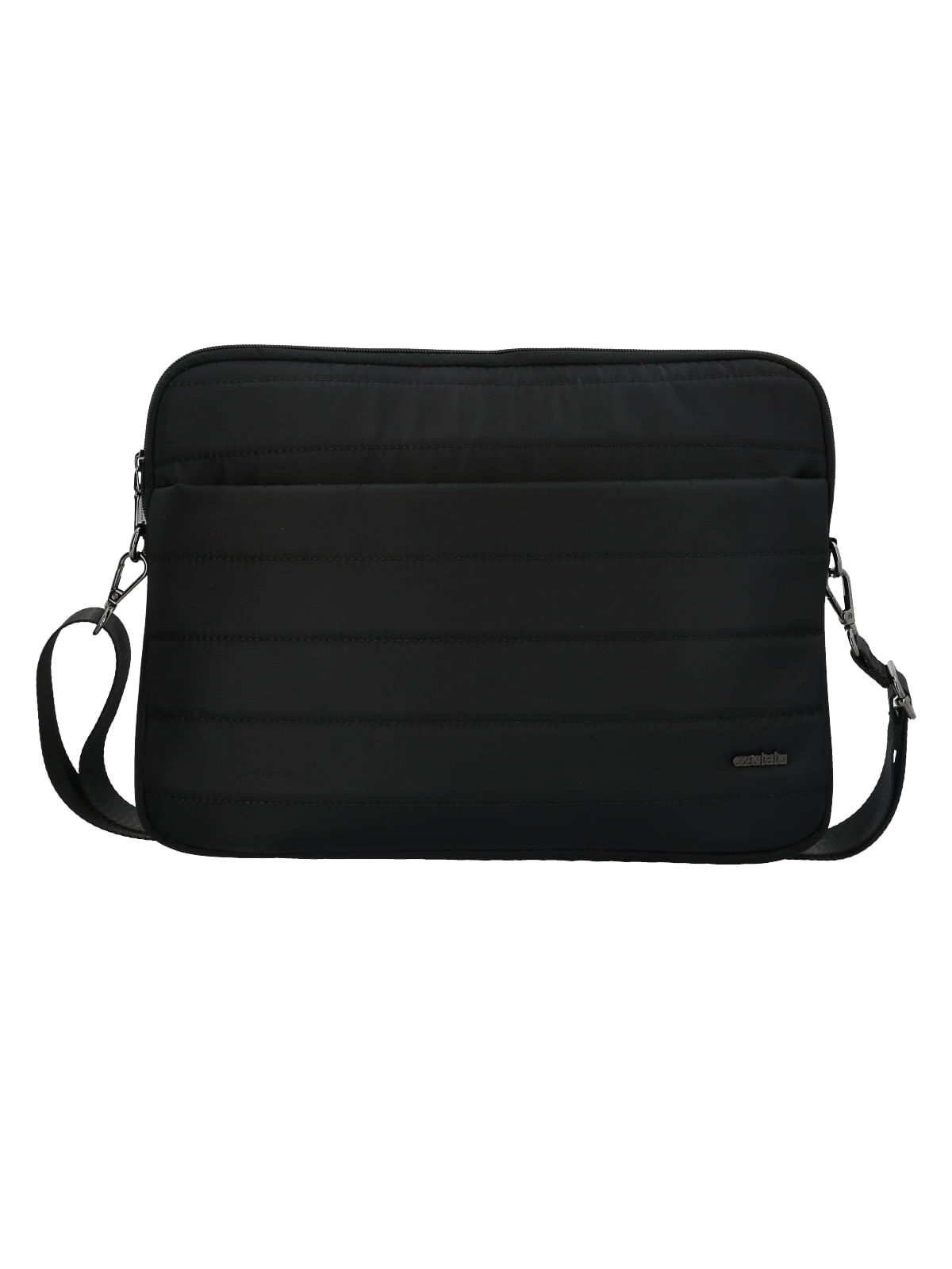 Bolso Notebook Alessio Negro Azaleia