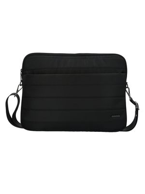 Bolso Notebook Alessio Negro Azaleia