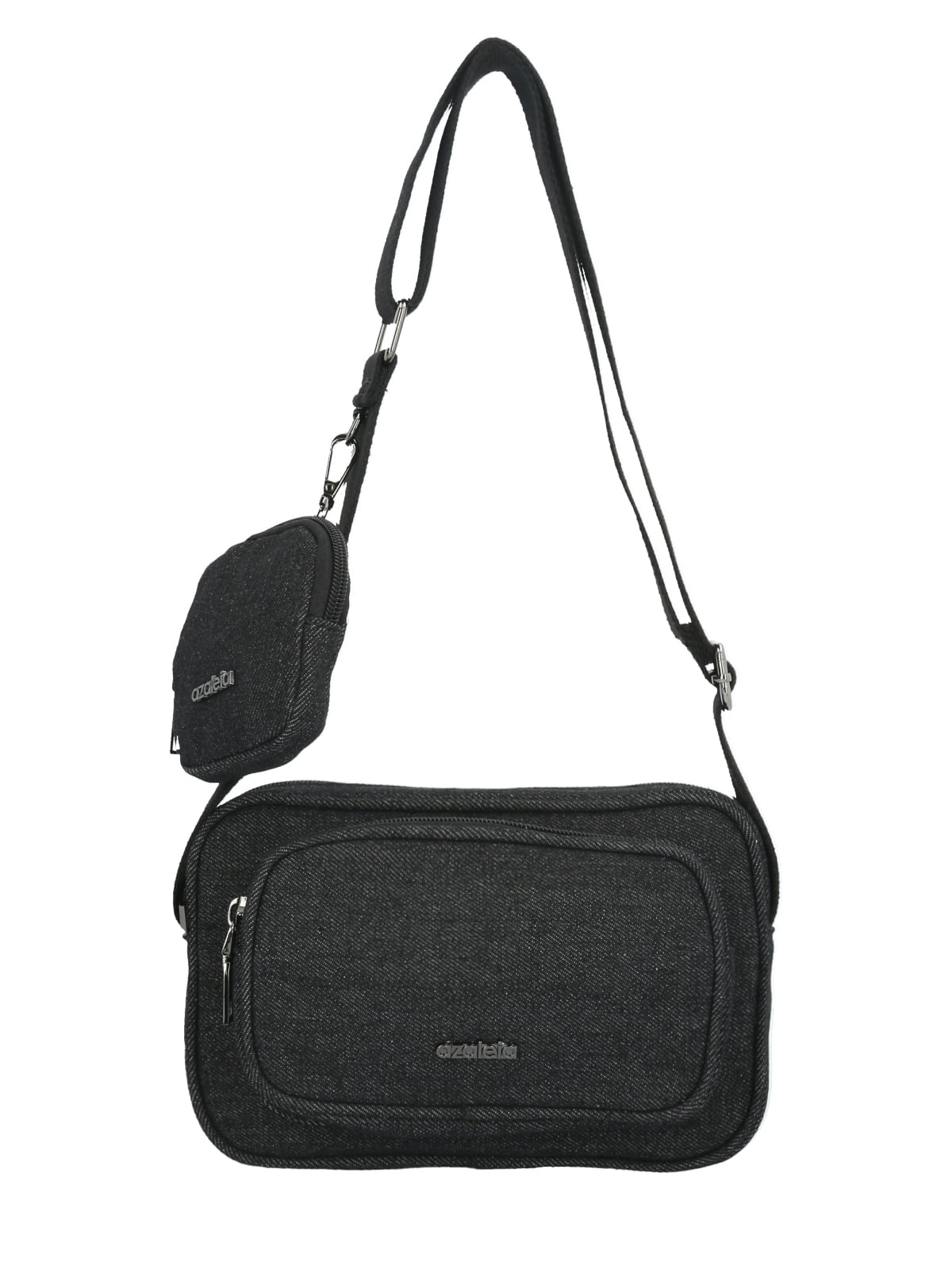 Bolso Beppo Crossbody Negro Azaleia