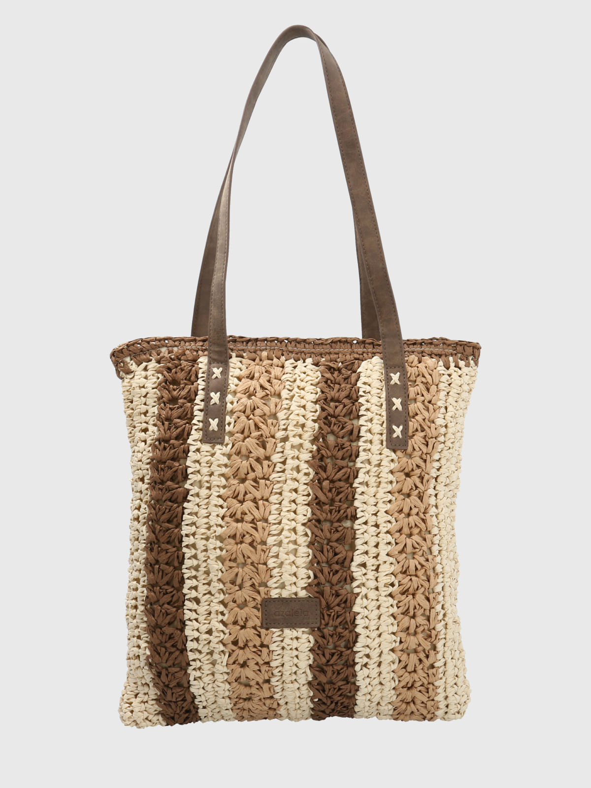 Cartera Beach Tote Beige Azaleia