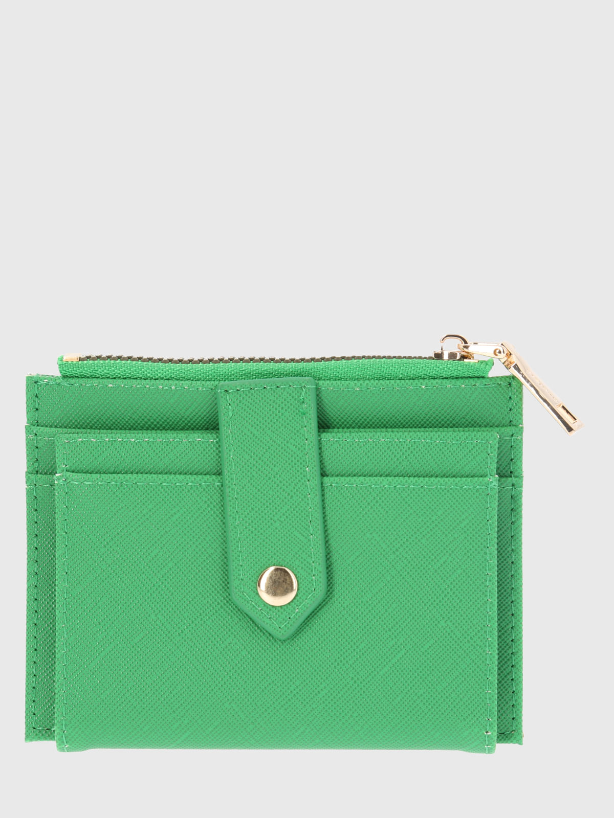 Billetera Long Wallet Verde Azaleia