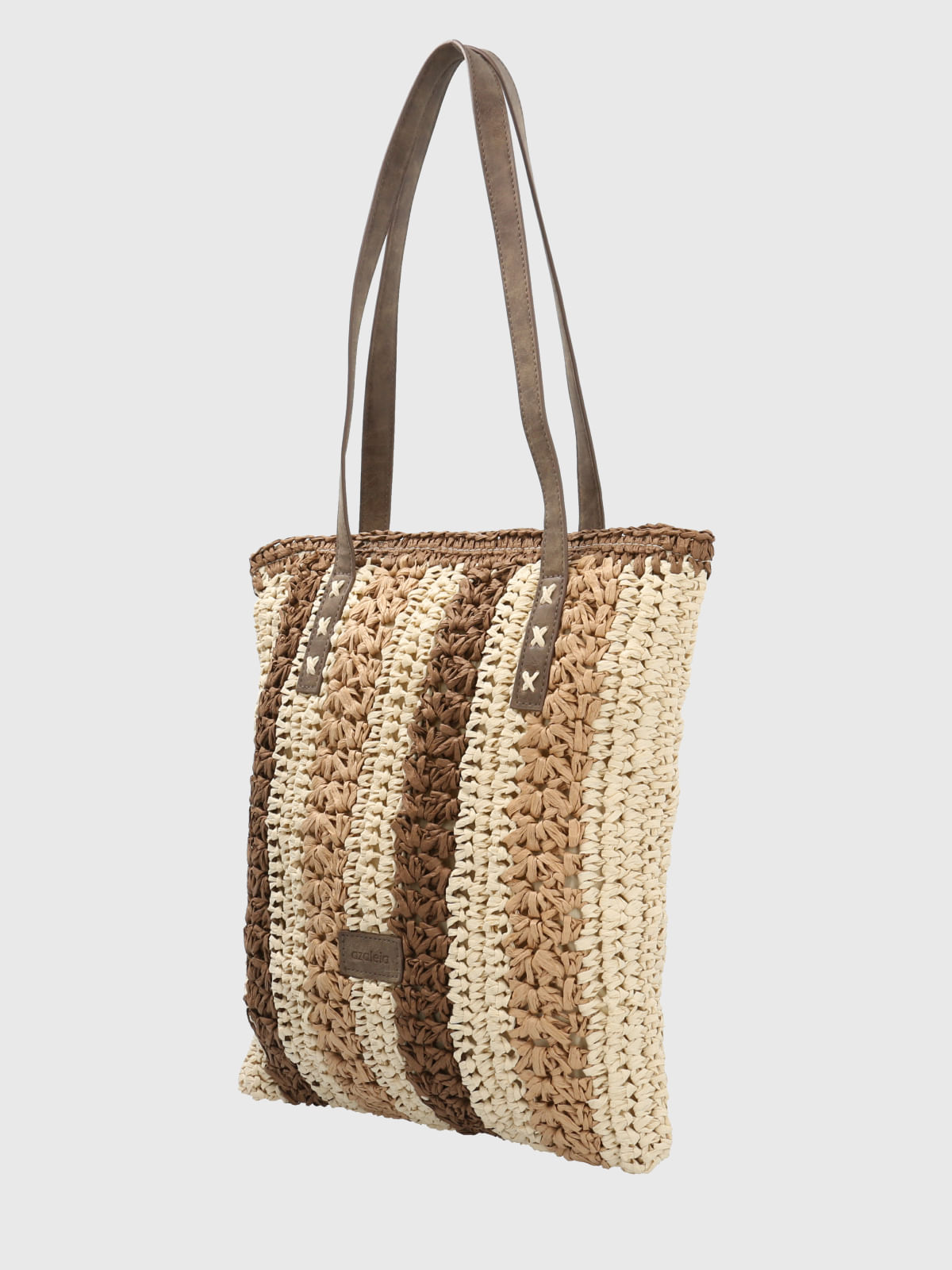 Cartera Beach Tote Beige Azaleia