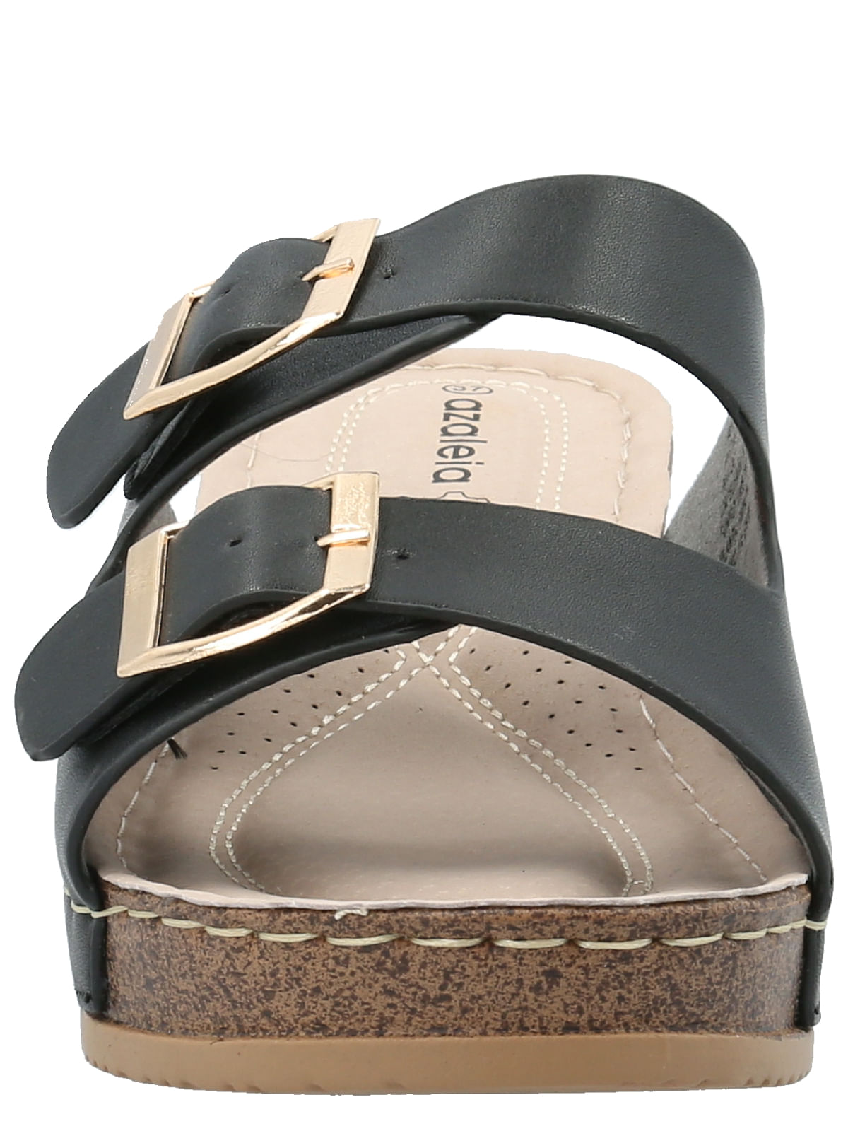 Sandalia Mujer Riviera Negro Azaleia