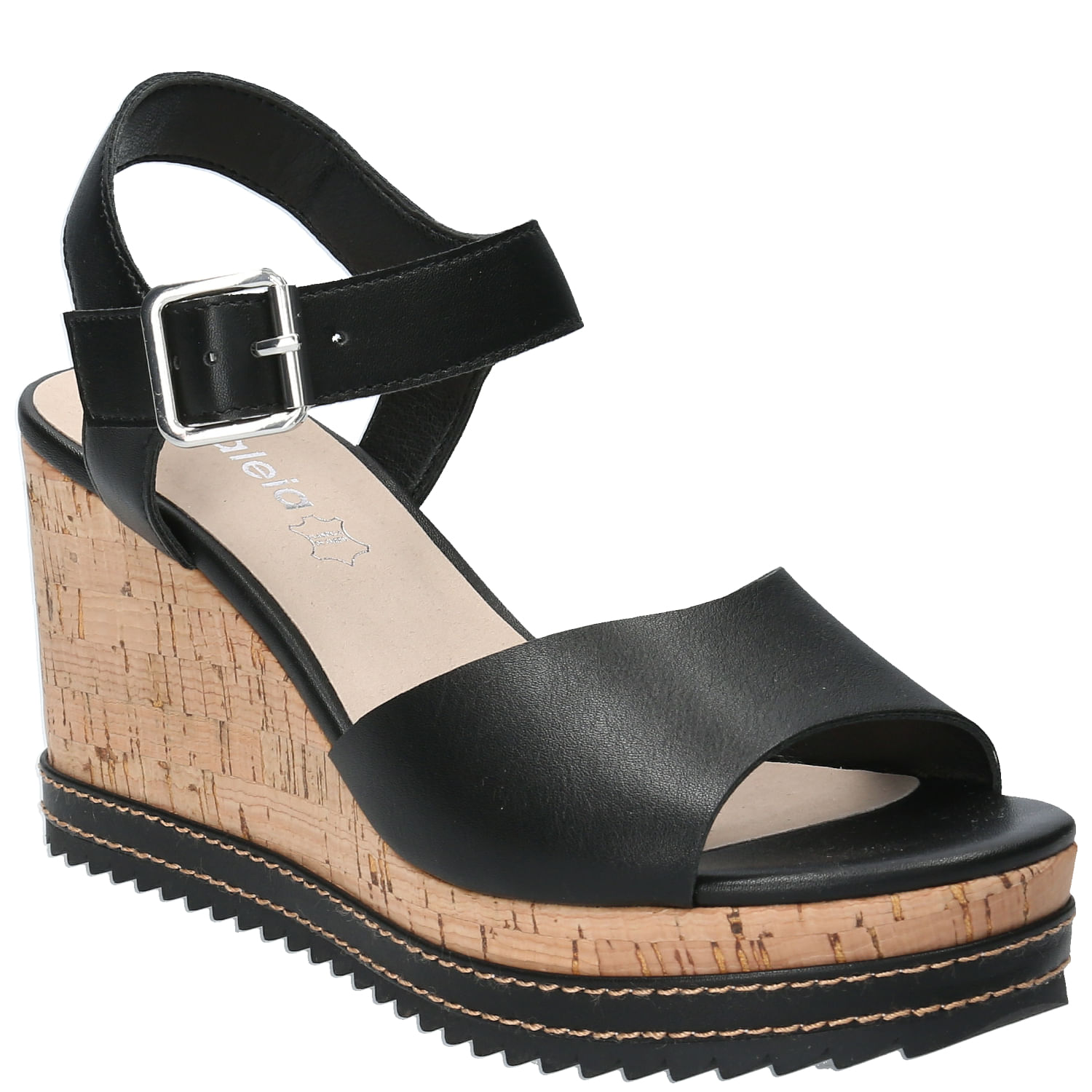 Sandalia Mujer Harmony Negro Azaleia