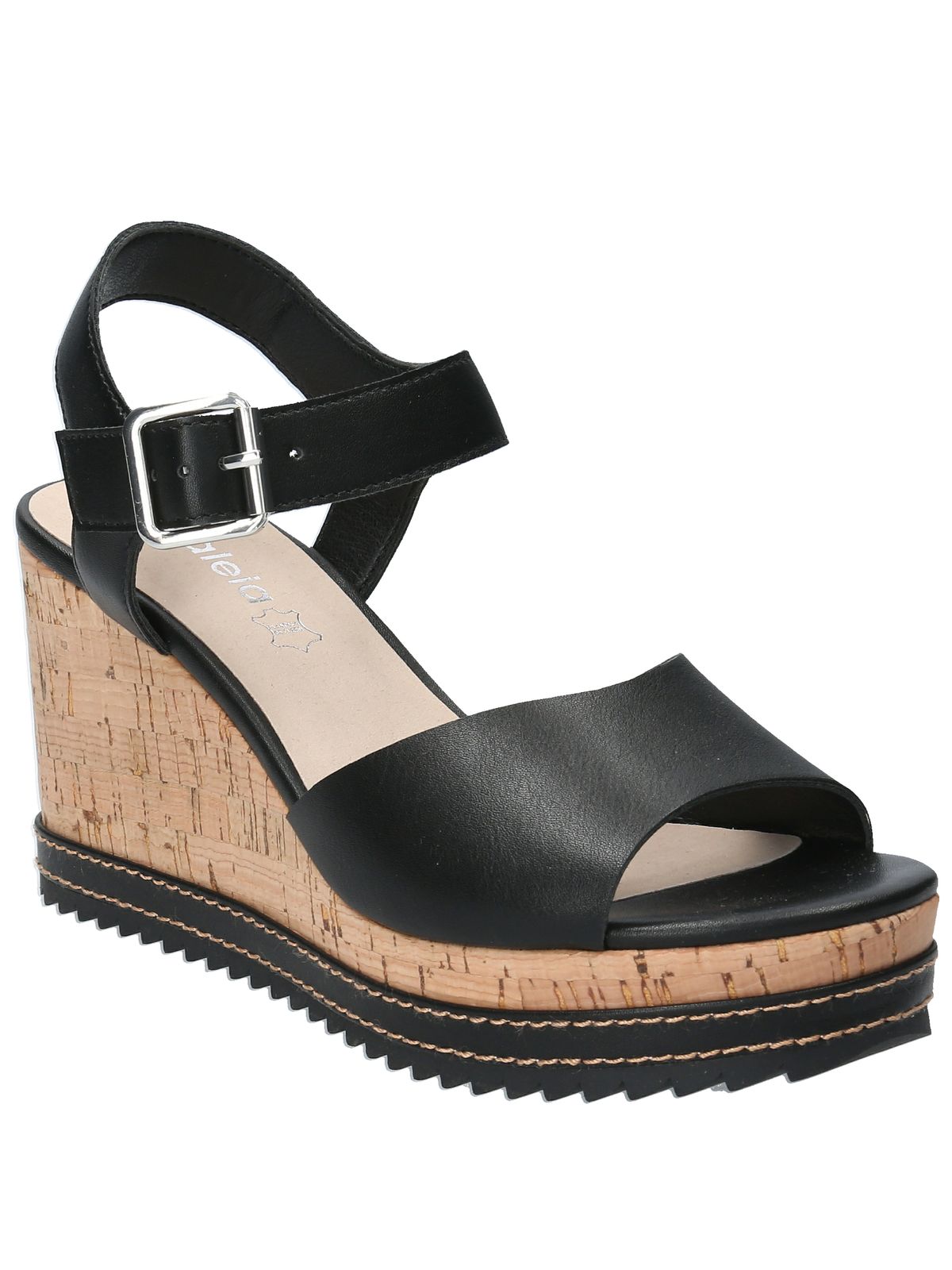 Sandalia Mujer Harmony Negro Azaleia