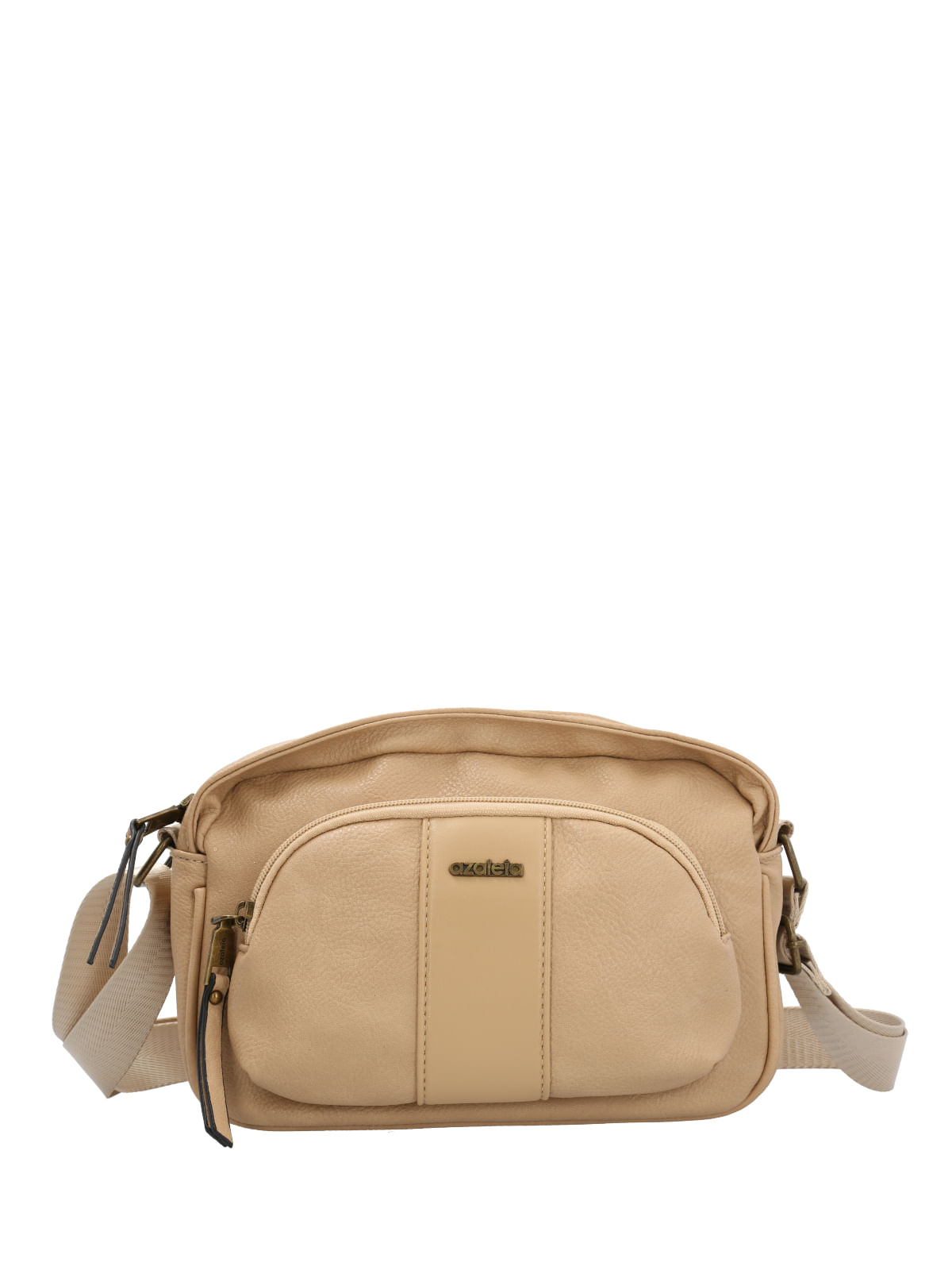 Cartera Blessed Crossbody Beige Azaleia
