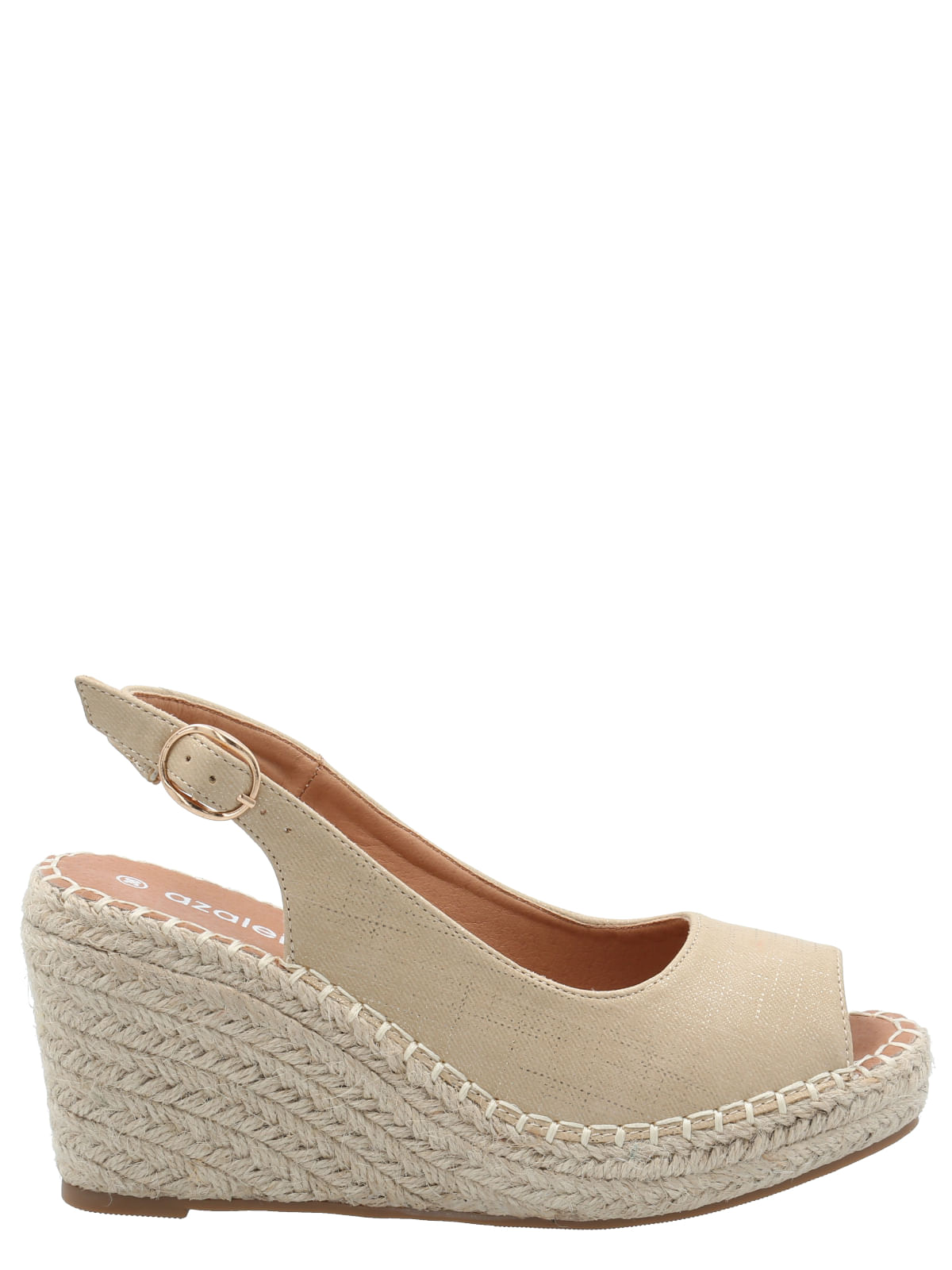 Sandalia Mujer Giovanni Beige Azaleia