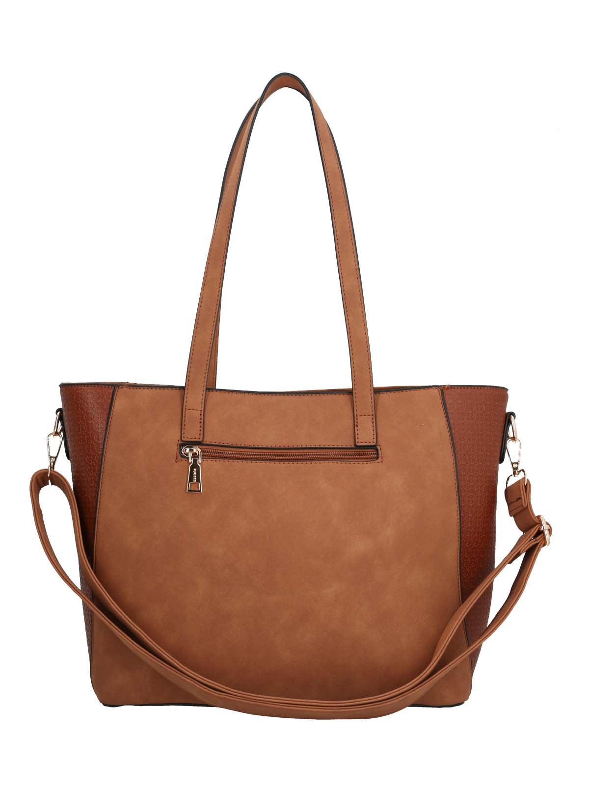 Cartera Mujer Gubio Tote Café Azaleia