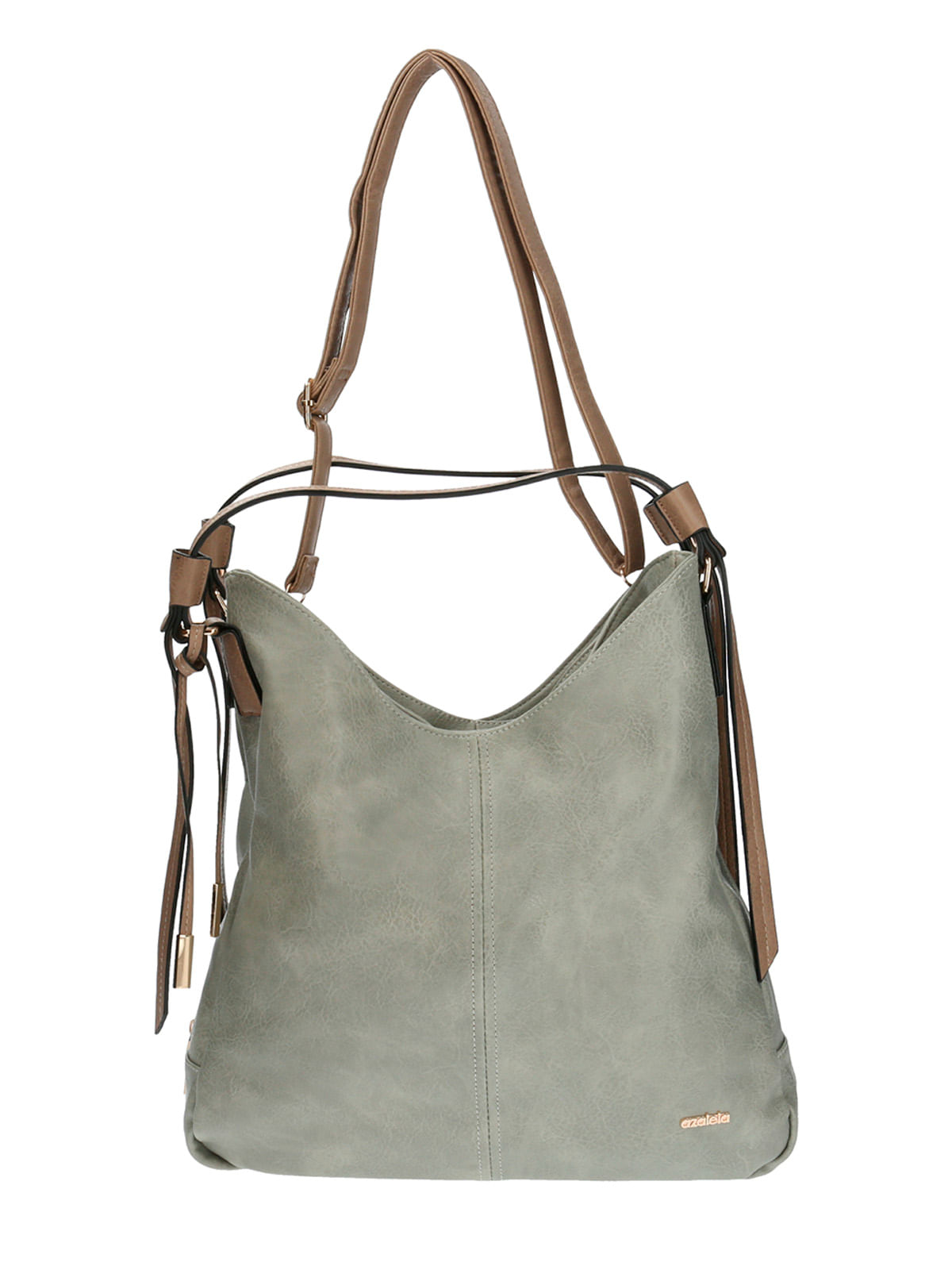 Cartera Mujer Co Giovanni Hobo Verde Azaleia