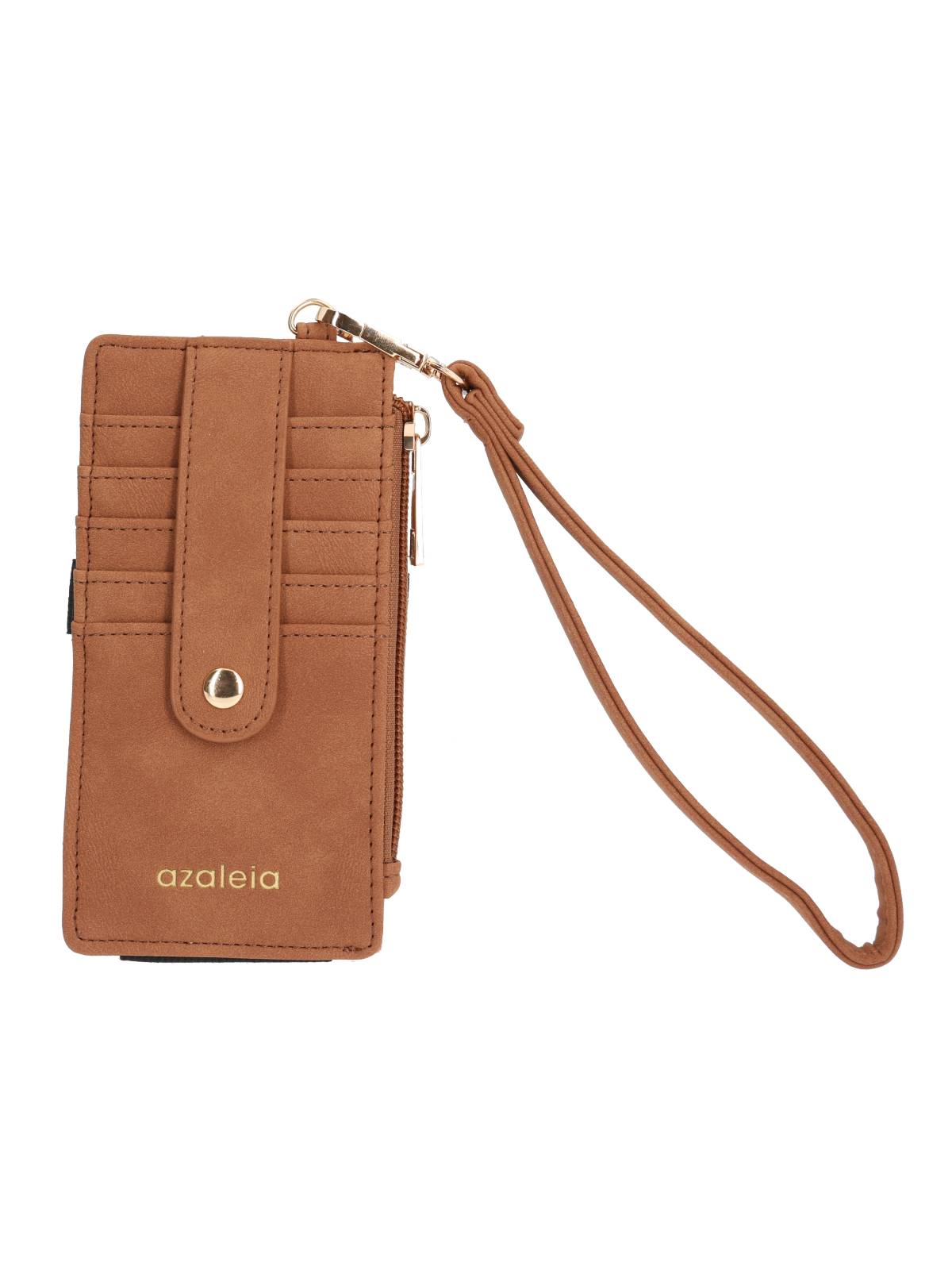 Billetera Mujer Cell Wallet Café Azaleia