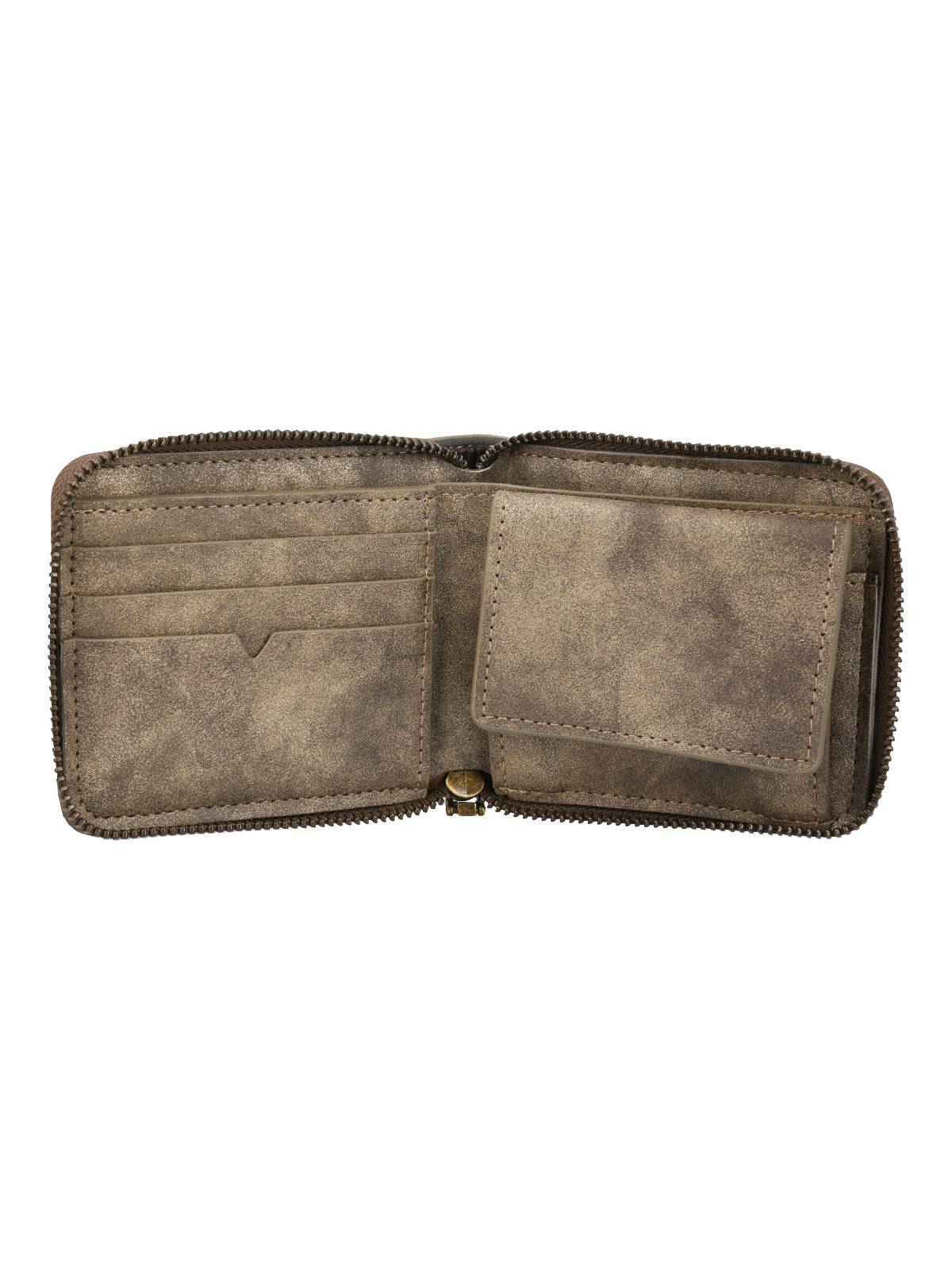 Billetera Mujer Studs Wallet Café Azaleia