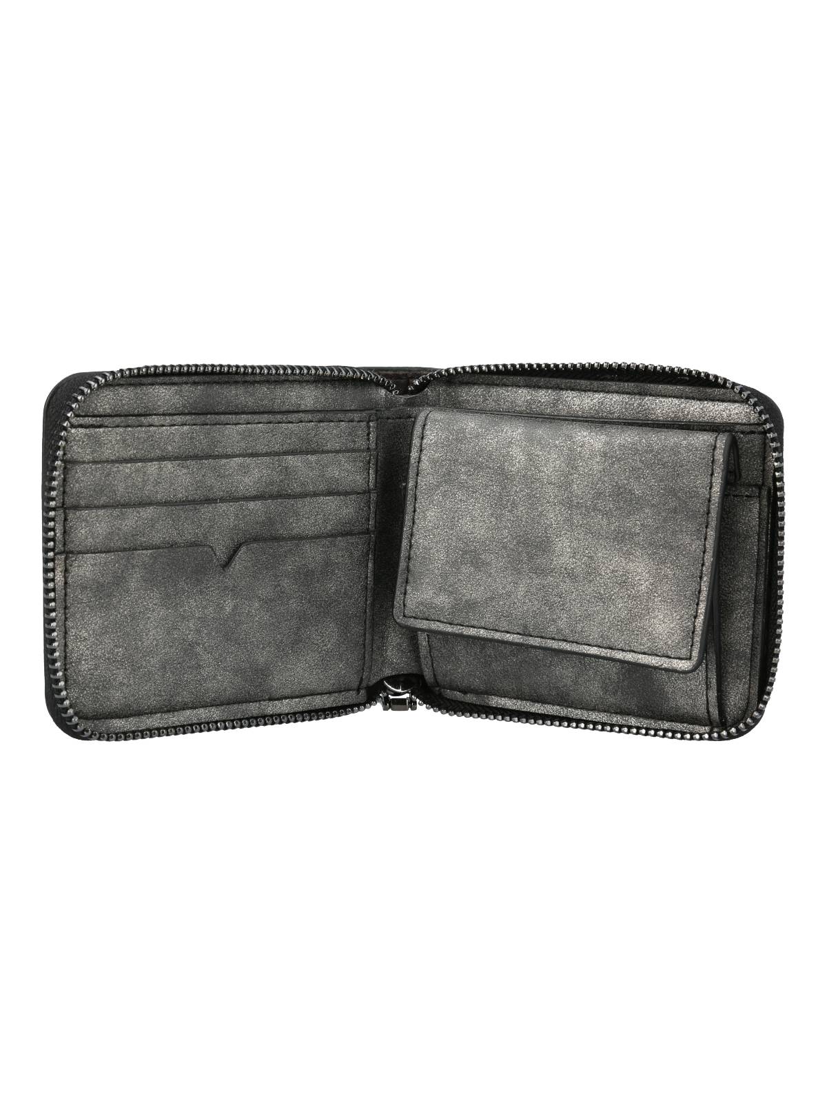 Billetera Mujer Studs Wallet Negro Azaleia