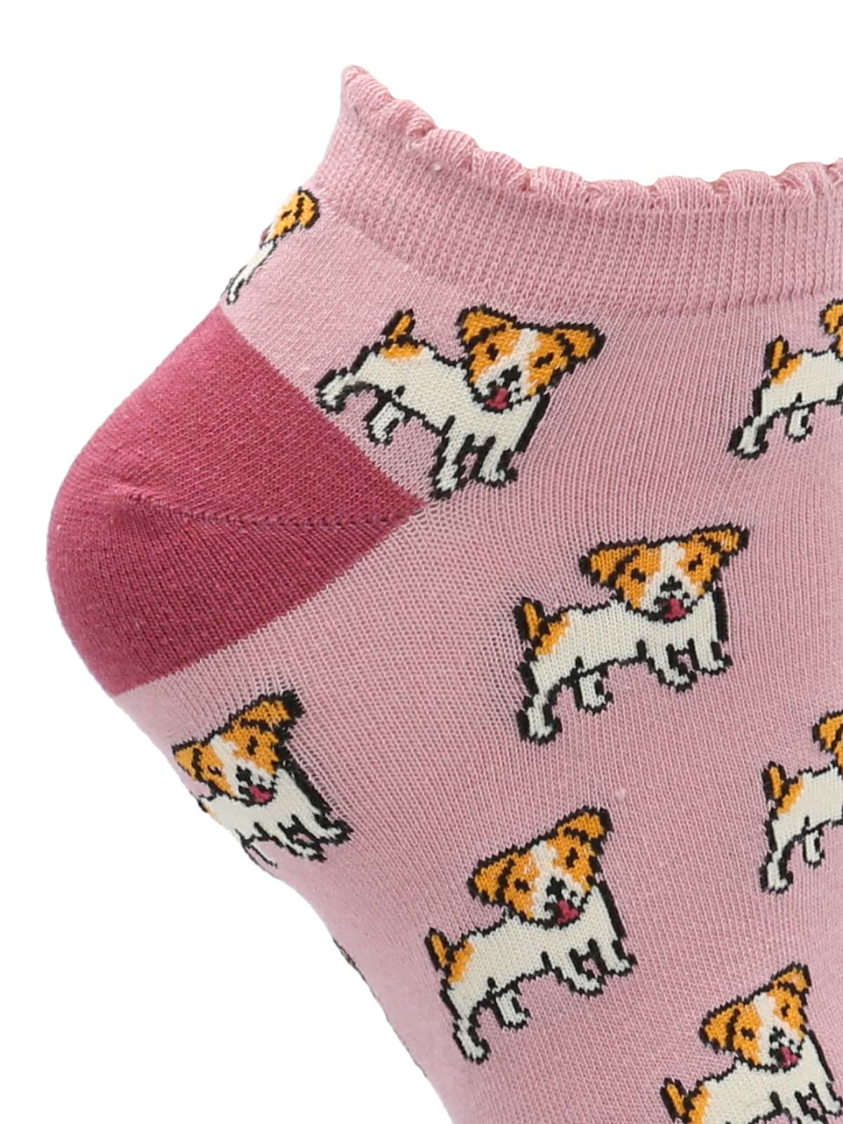 Calcetin Mujer  Ped St Dogs Rosado Azaleia