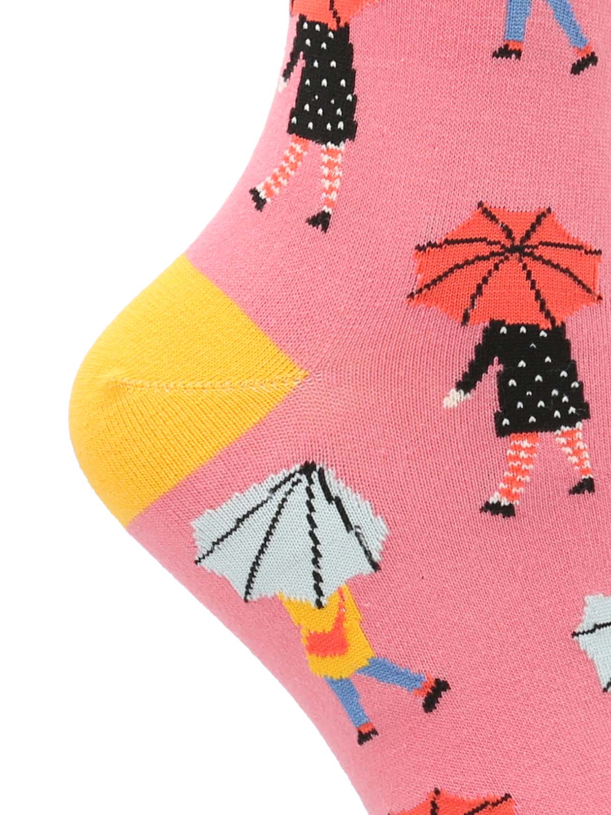 Calcetin Mujer Umbrella Rosado Azaleia