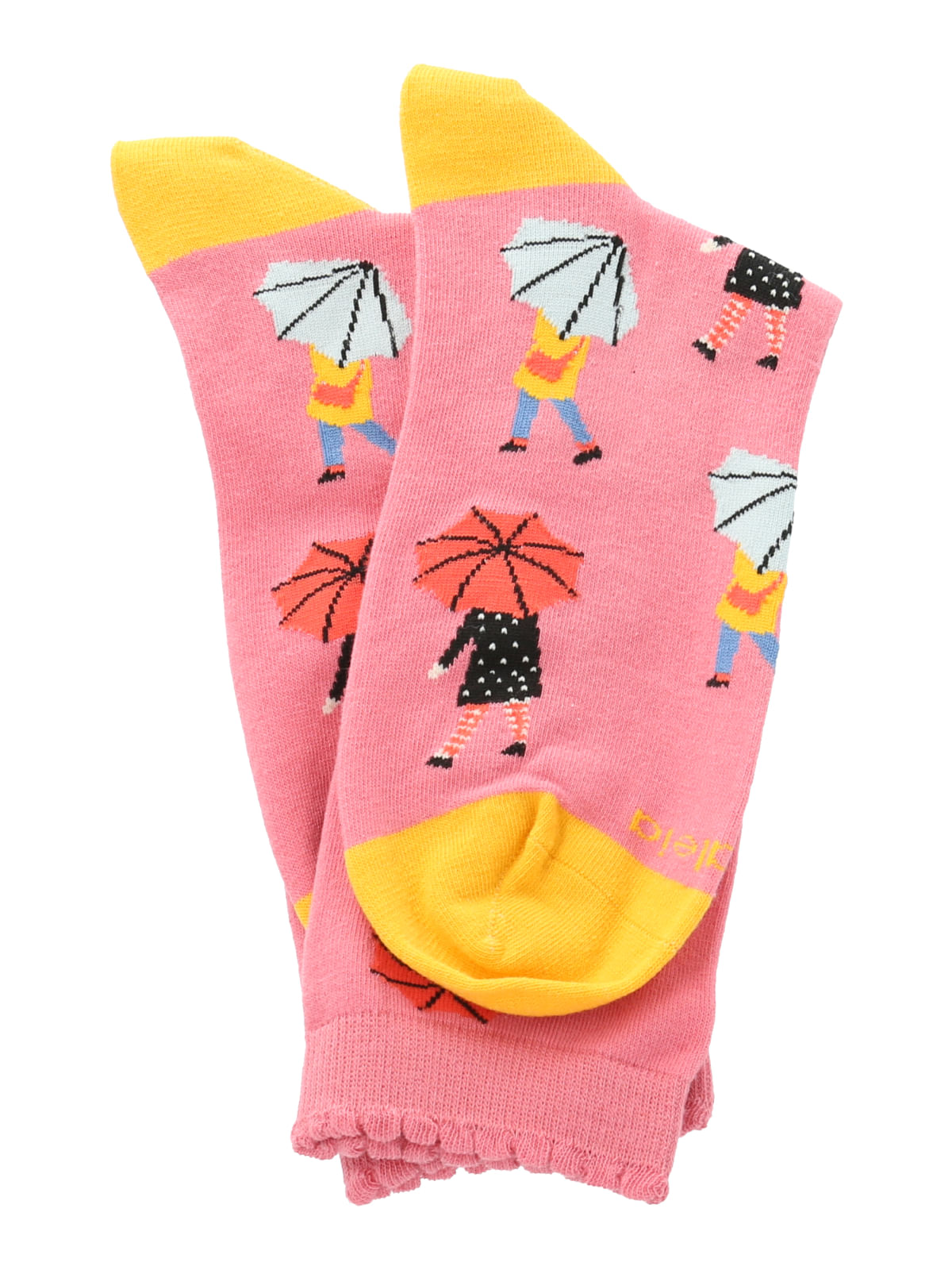 Calcetin Mujer Umbrella Rosado Azaleia