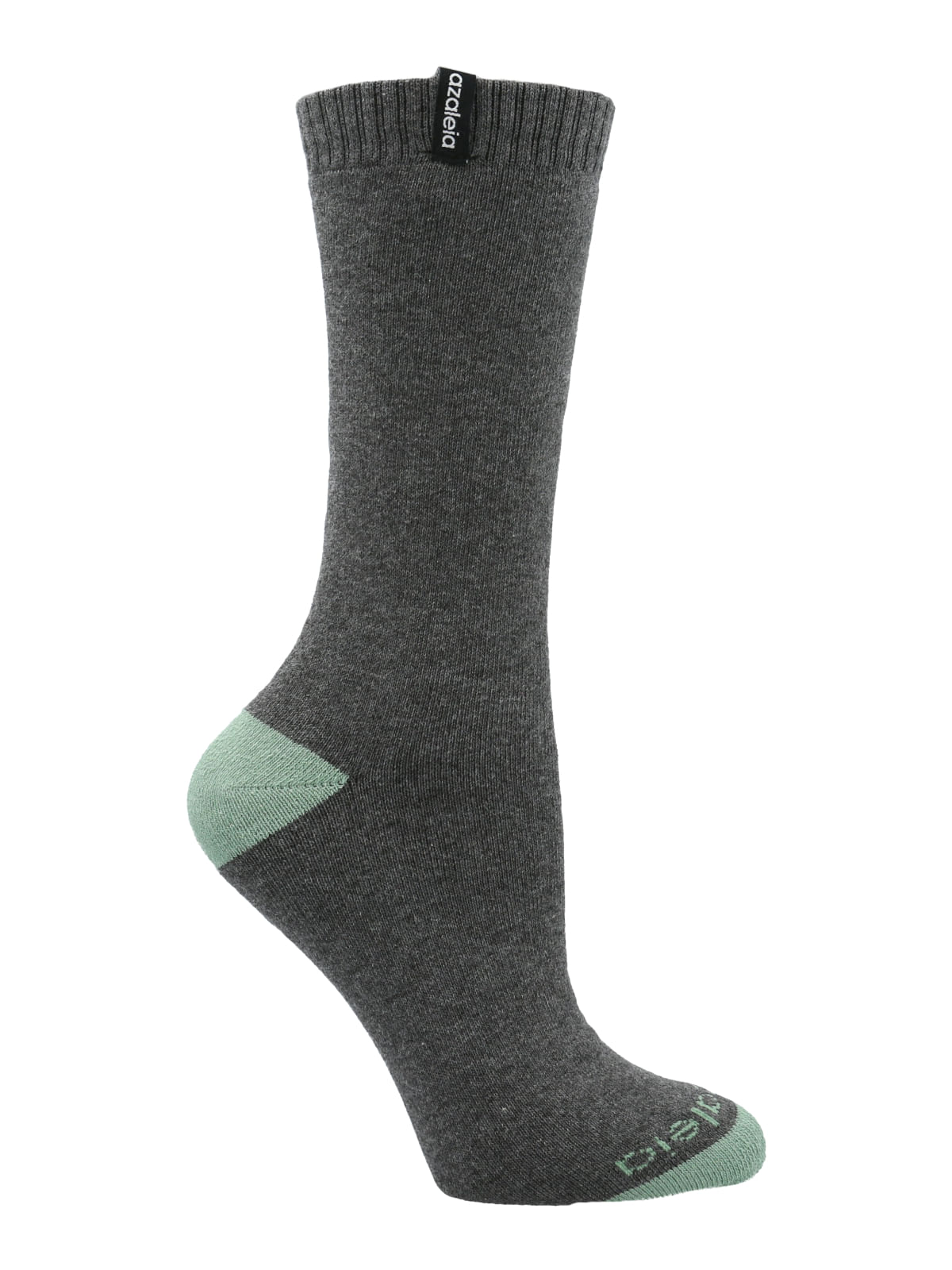 Calcetin Mujer  Heavy Plain Gris Azaleia