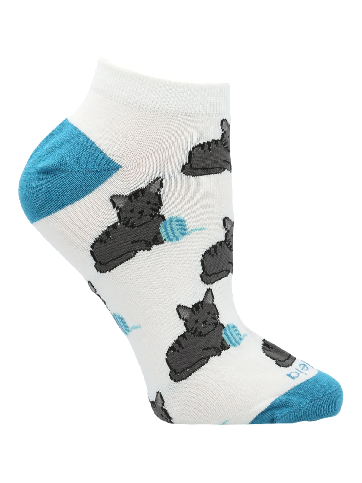 Calcetin Mujer  Ped Cats Beige Azaleia