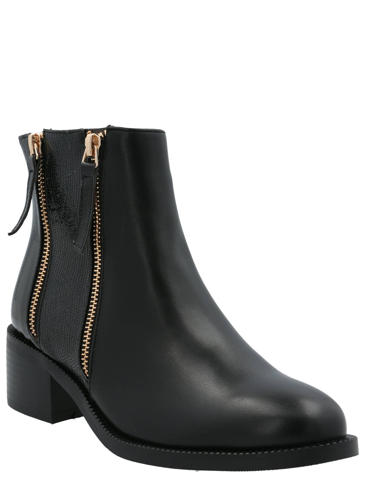 Botín Mujer Stabia Negro Azaleia