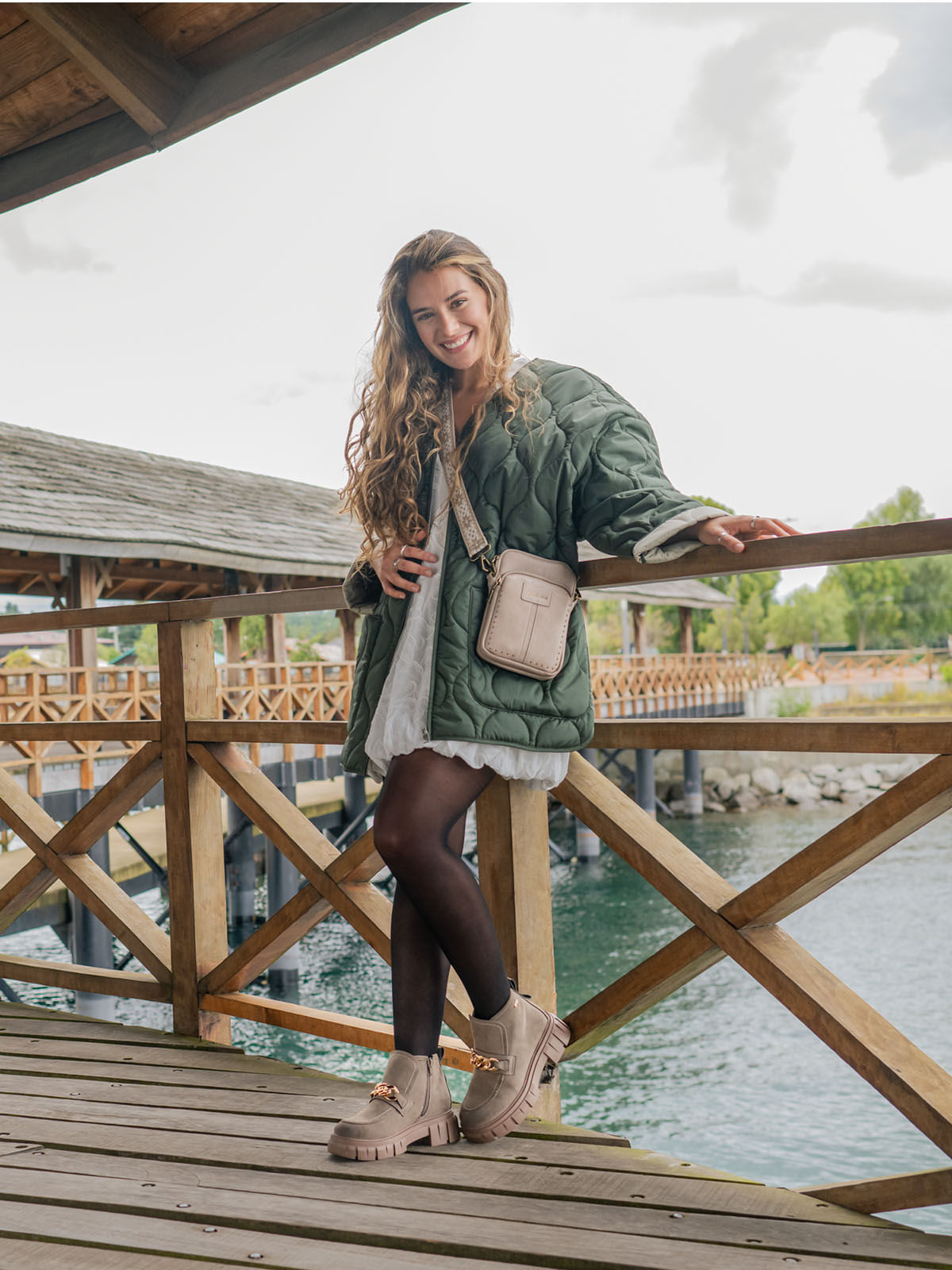 Botín Mujer Milan Taupe Azaleia