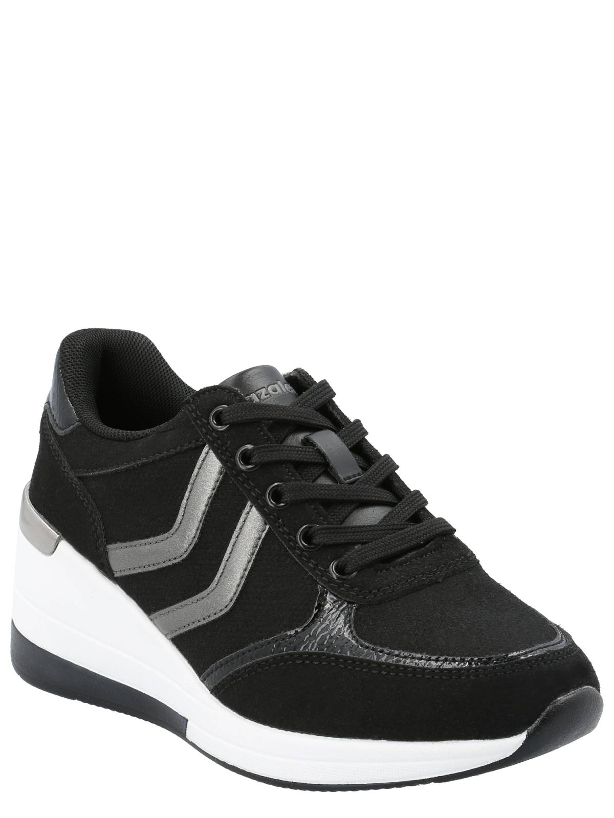 Zapatilla Mujer Bath Negro Azaleia