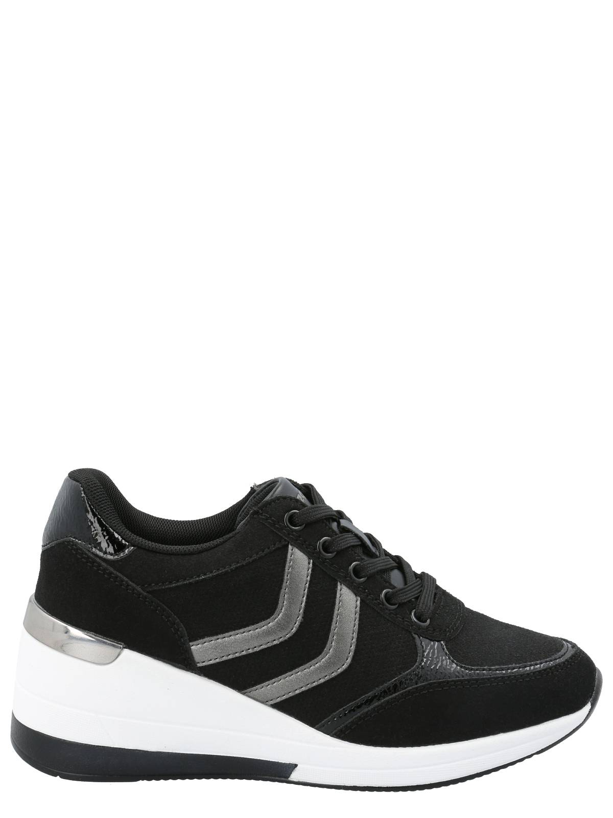 Zapatilla Mujer Bath Negro Azaleia