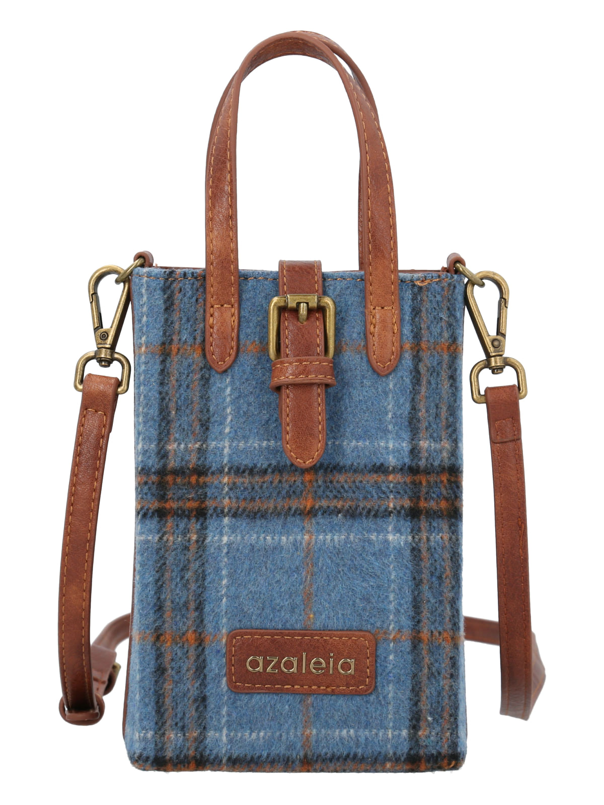 Cartera Mujer Bristol Cross Azul Azaleia