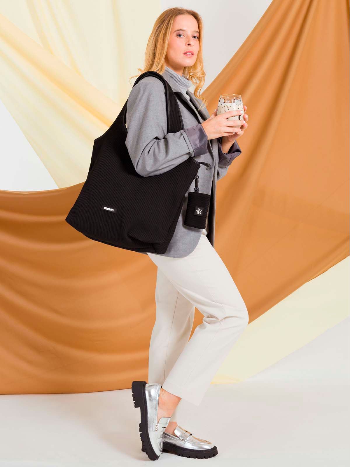 Cartera convertible Mujer Elisa Bag Negro Azaleia