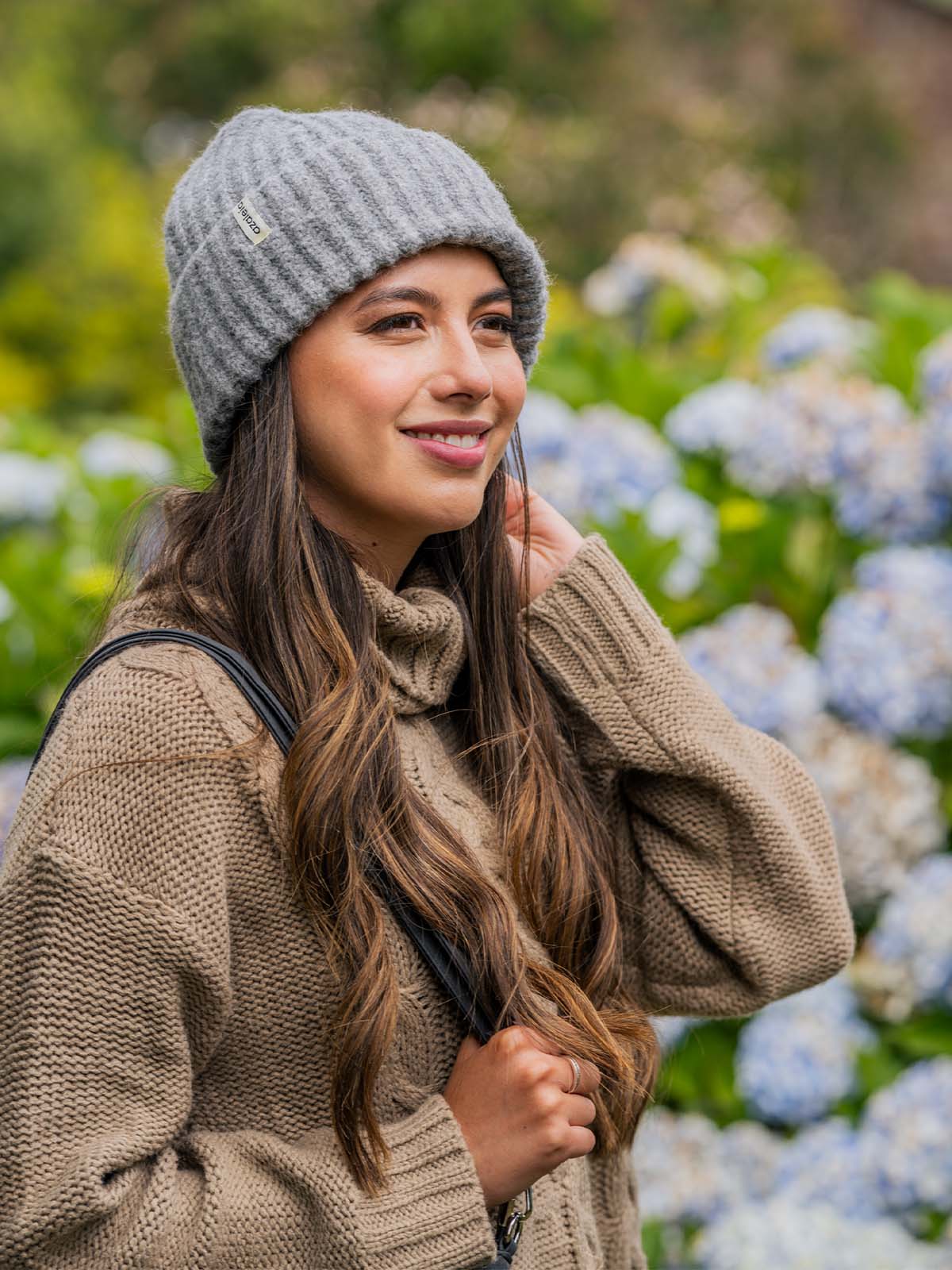 Gorro Mujer  Beanie Comfy Gris Azaleia